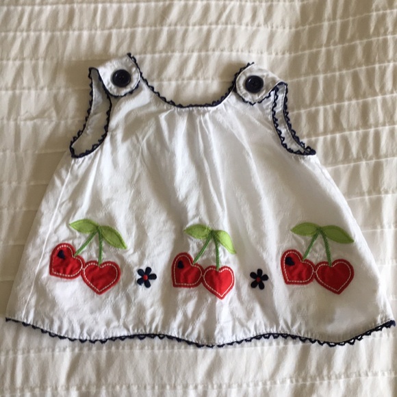 Hartstrings baby girl cherry outfit bundle - Picture 2 of 5